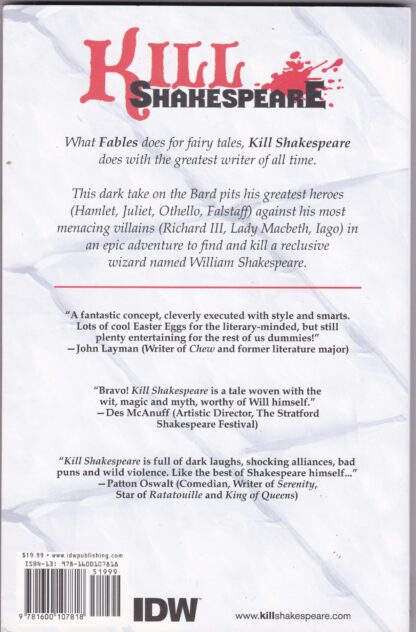 Kill Shakespeare TPB 1 - Image 2