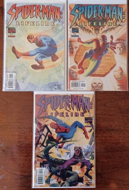 Spider-Man Lifeline 1-3 Full Set