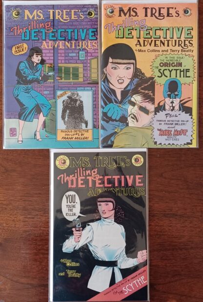 Ms. Tree Thrilling Detective Adventures 1-3 Set