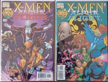 X-Men Alpha Flight Versus Hydra 1,2 full set