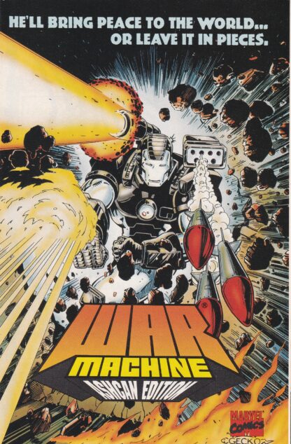 War Machine Ashcan Edition comic #1