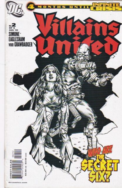 Villains United #2 -  Variant 2nd Print