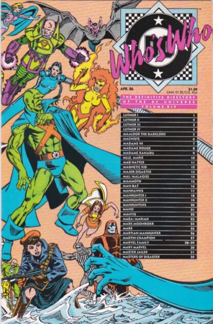 Who's Who in the DC Universe #14