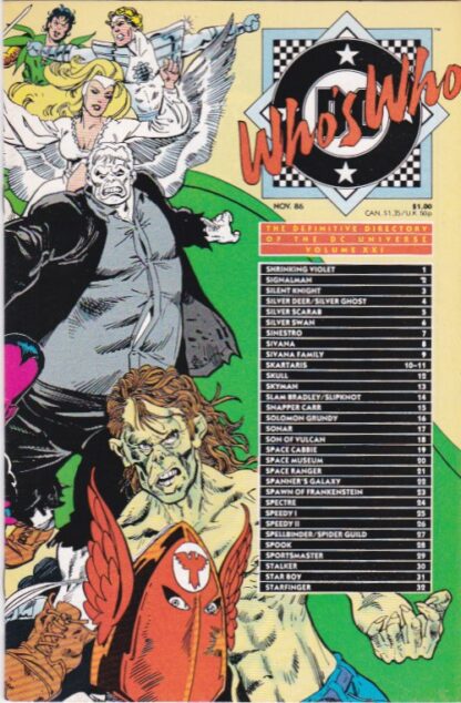 Who's Who in the DC Universe #21