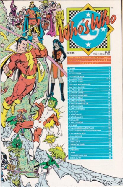 Who's Who in the DC Universe #4