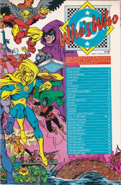 Who's Who in the DC Universe #6