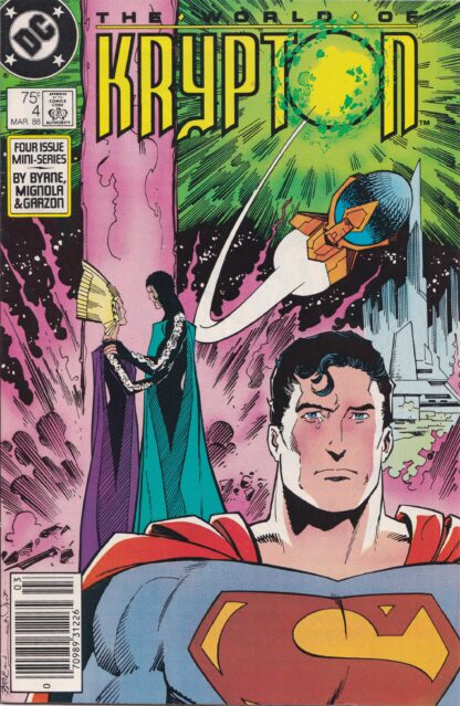 World of Krypton (2nd Series) #4 News Stand Variant