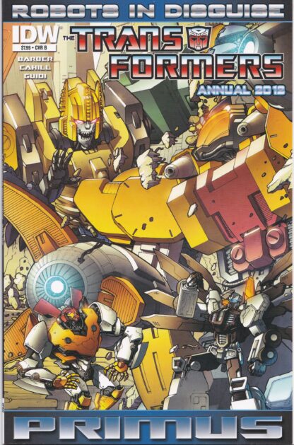 Transformers Robots In Disguise Annual #2012B