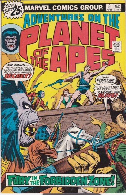 Adventures on the Planet of the Apes #5