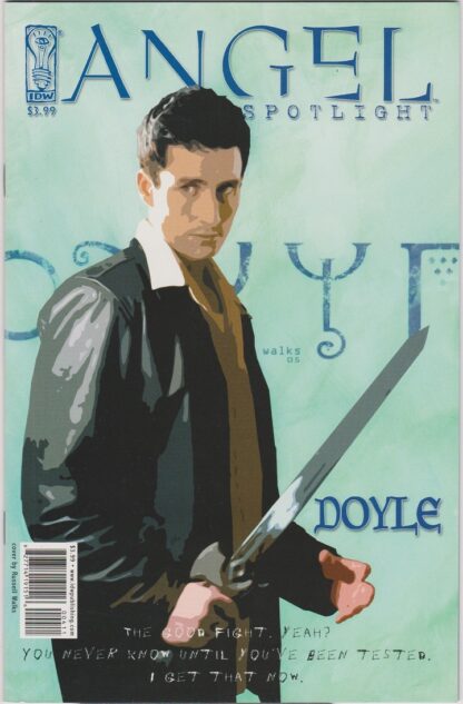 Angel Spotlight Doyle #1D Russell Walks Variant