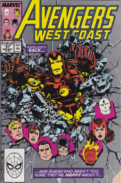 Avengers West Coast #51