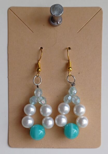 Rain/Snow Drop Earrings(Gold Wire )