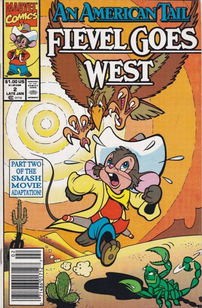 American Tail Fievel Goes West 1-3 Variant Cover Set - Image 2