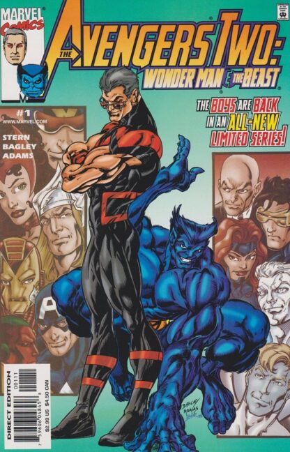 Avengers Two: Wonder Man And The Beast 1-3 set