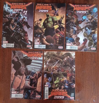 Secret Wars 2099 1-5 set