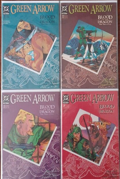 Green Arrow Blood of the Dragon 1-4 Set