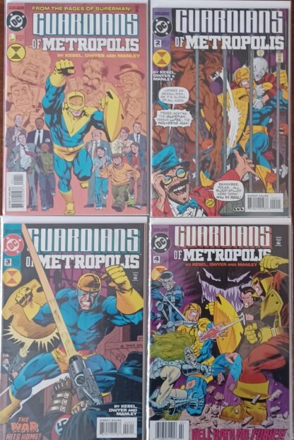 Guardians of Metropolis 1-4 Set