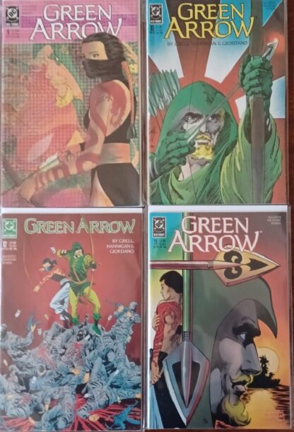 Green Arrow Here be Dragons 1-4 set