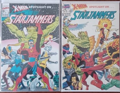 X-Men Spotlight on Star Jammers 1,2 Set