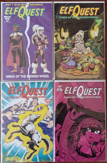 Elfquest Kings of the Broken Wheel 1-9 full Set