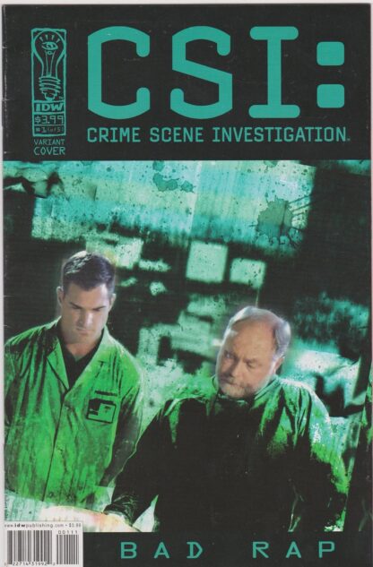 CSI Bad Rap 1-5 set Variant covers