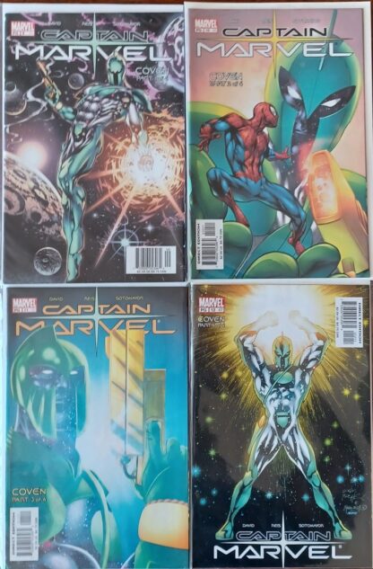 Captain Marvel Coven 1-4 set