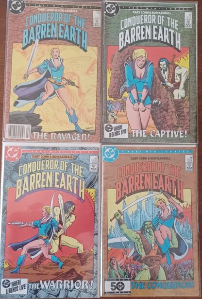 Conqueror of the Barren Earth 1-4 set