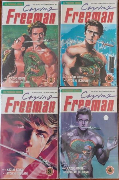 Crying Freeman Part 1 1-8 set