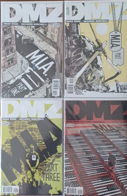 DMZ M.I.A. 1-4 set