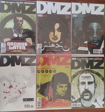 DMZ The Hidden War 1-6 set