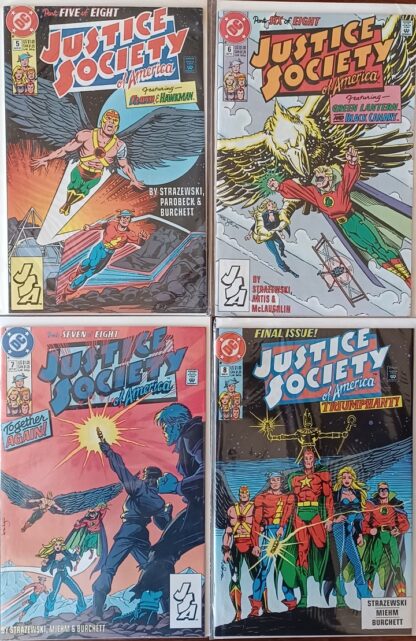 Justice Society of America 1-8 set - Image 2