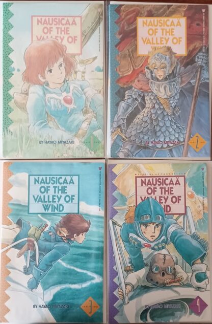 Nausicaa of the Valley of Wind Part 2 1-4 set