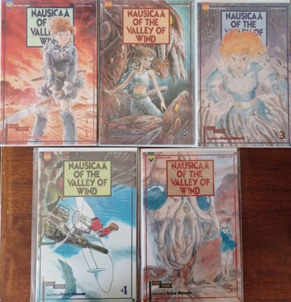 Nausicaa of the Valley of Wind Part 4 1-5 set