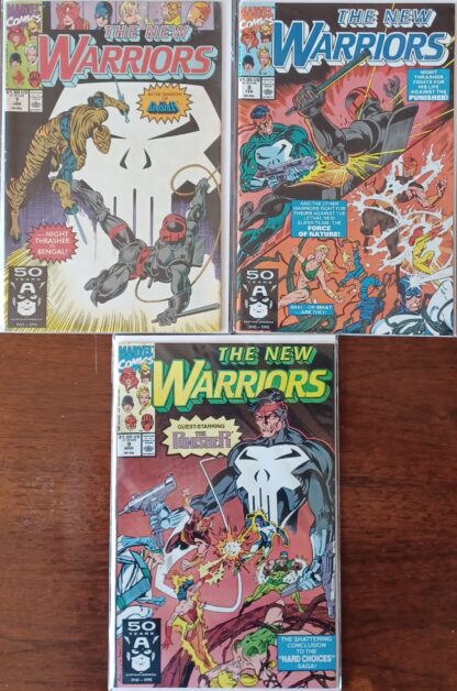 New Warriors Hard Choices 1-3 set