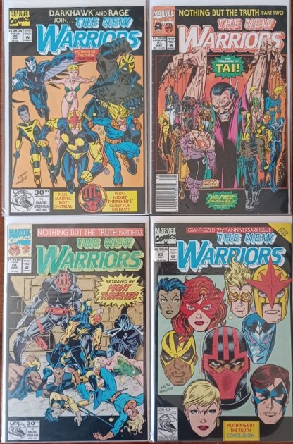 New Warriors Nothing But The Truth 1-4 set