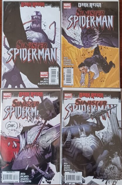 Sinister Spider-Man 1-4 set