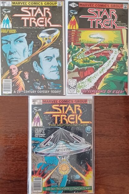 Star Trek 1-3 set