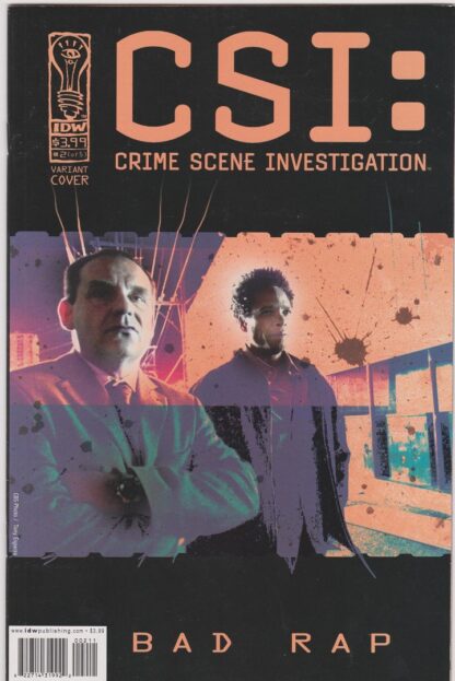 CSI Bad Rap 1-5 set Variant covers - Image 2