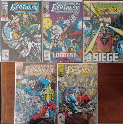 Deathlok Cyberwar 1-5 set