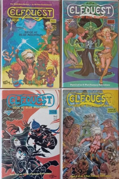 Elfquest Siege at Blue Mountain 1-8 Set