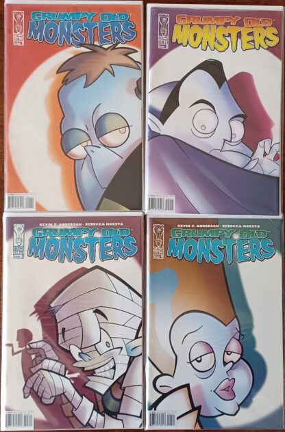 Grumpy Old Monsters 1-4 Set