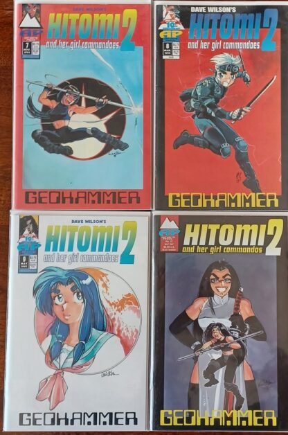 Hitomi and Her Girl Commandoes 2 :Geohammer 1-10 Set - Image 2