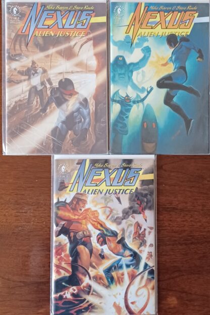 Nexus Alien Justice 1-3 set