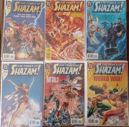 Power of Shazam 1-6 set