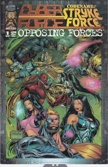 Cyberforce Strykeforce Opposing Forces 1,2 set