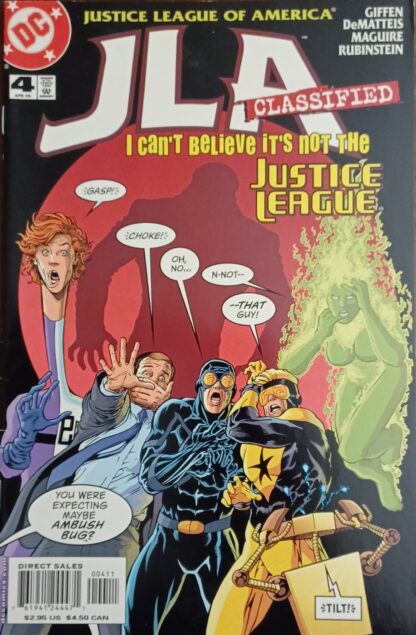 JLA Classified : I Can't Believe It's Not the Justice League 1-6 set