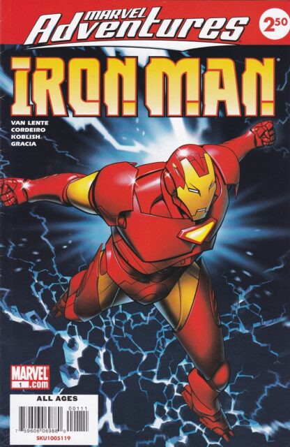 Marvel Adventures Iron Man  #1B