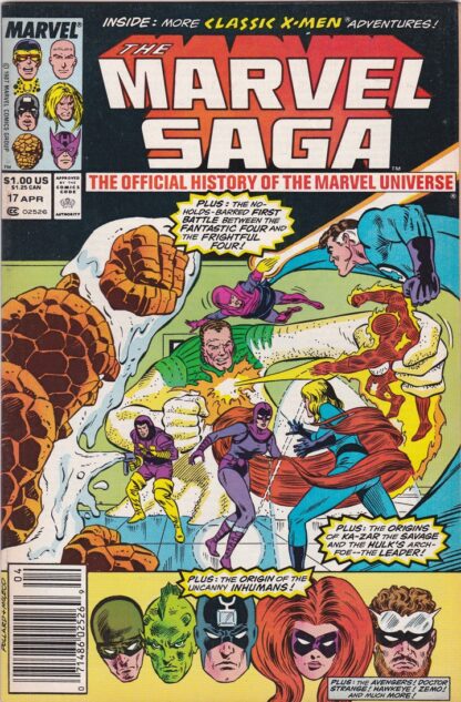 Marvel Saga #17A