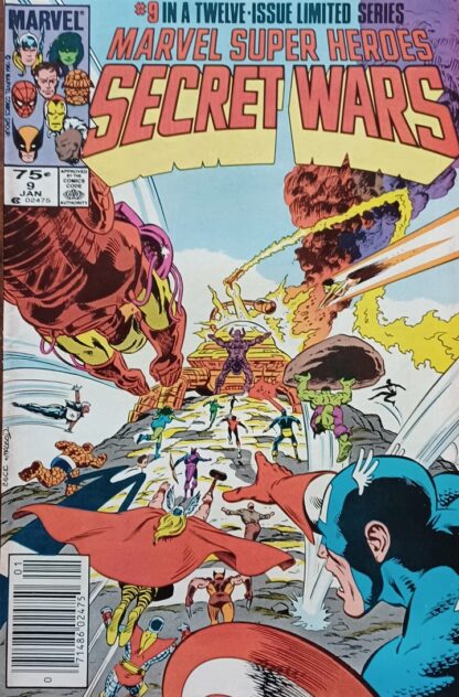 Marvel Super Heroes Secret Wars #9 N