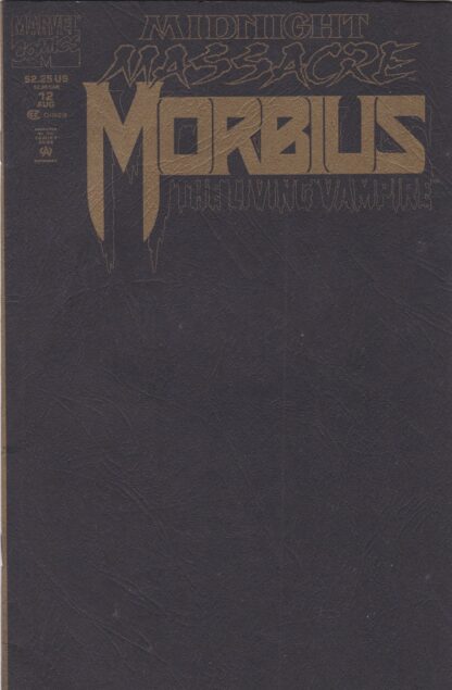 Morbius the Living Vampire #12A